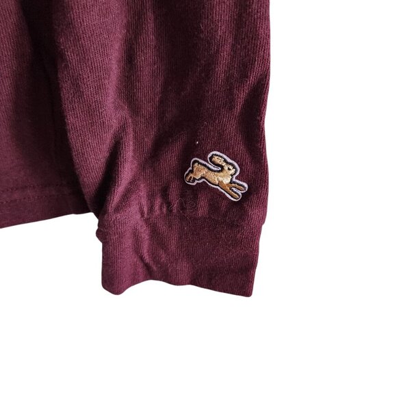 Tracksmith Shirt Women's XS Red Burgundy Long Sleeve Crew Neck Base Layer - Picture 4 of 11